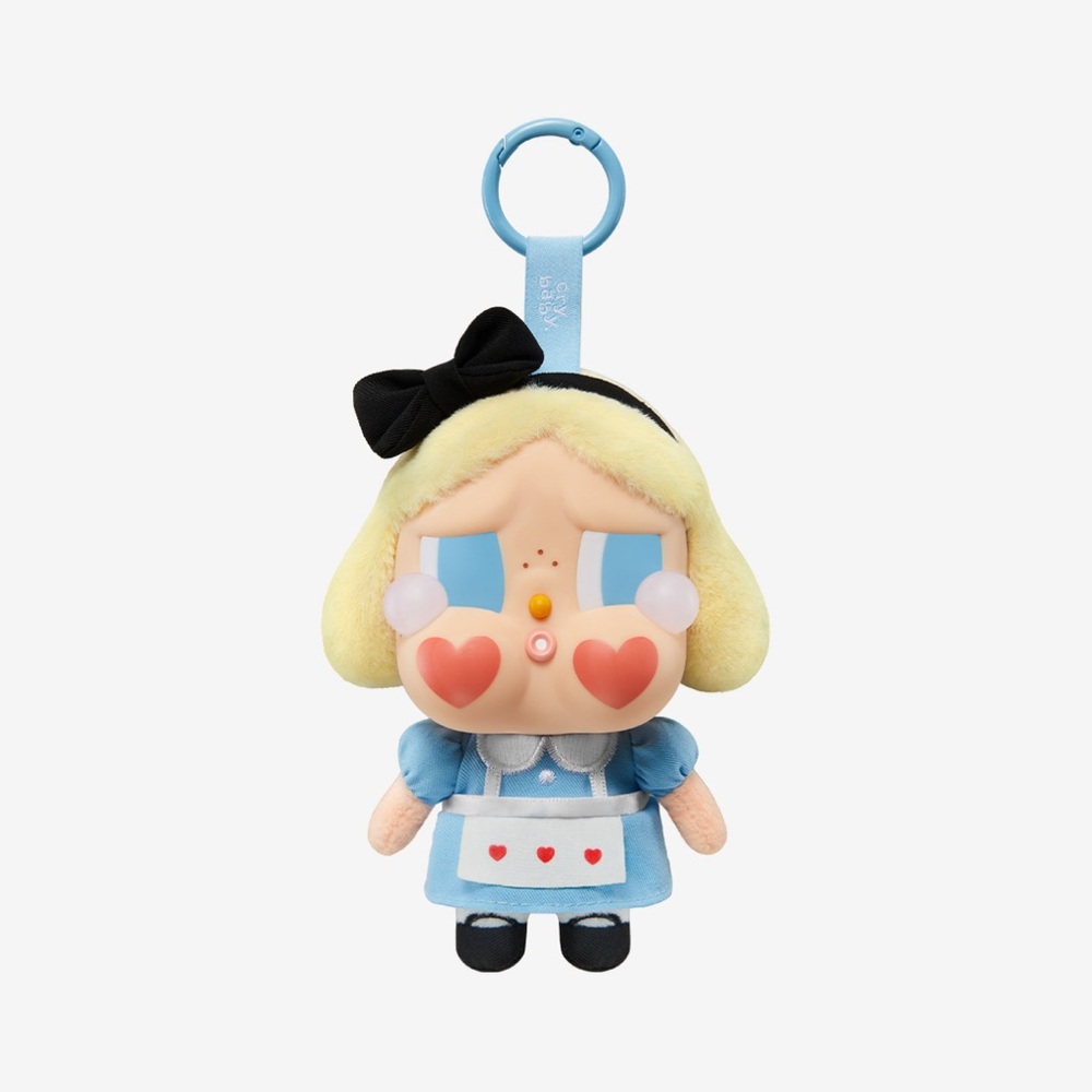 POPMART CRYBABY CRYING AGAIN SERIES PLUSH PENDANT - SHE’S ALICE